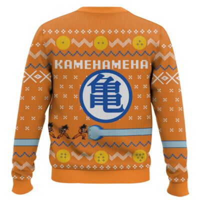 Hooktab Kamehameha Dragon Ball Ugly Christmas Sweater