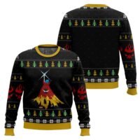 Hooktab Kamina Gurren Lagann Ugly Christmas Sweater