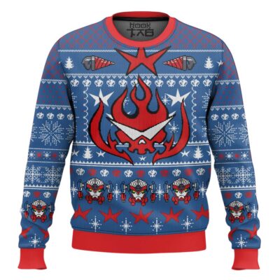 Kamina Tengen Toppa Gurren Lagann Ugly Christmas Sweater