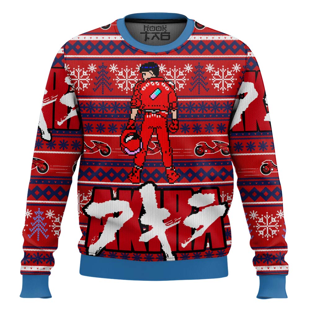 Hooktab Kaneda Akira Ugly Christmas Sweater Hooktab Kaneda Akira Ugly Christmas Sweater