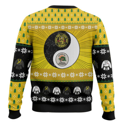 Hooktab Karate Kid vs Cobra Kai Ugly Christmas Sweater