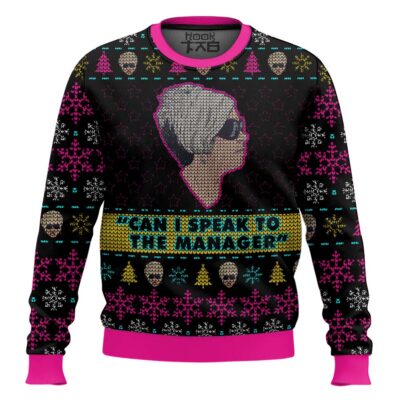 Karen Speek To Manager Meme Ugly Christmas Sweater