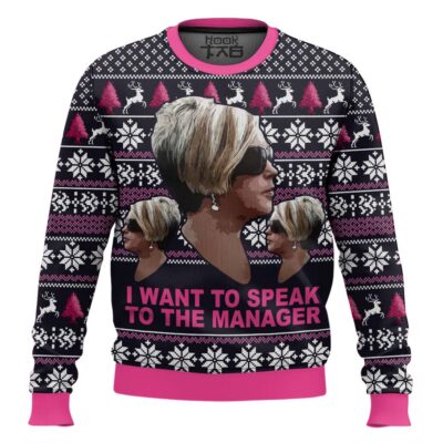 Karen Want To Speak To Manager Meme Ugly Christmas Sweater