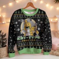 Hooktab KBT-Type Medabots 1997 Ugly Christmas Sweater