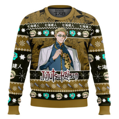 Kento Nanami Jujutsu Kaisen Ugly Sweater