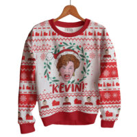 Hooktab Kevin Home Alone Ugly Christmas Sweater