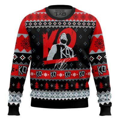 Kevin Owens Ko WWE Ugly Christmas Sweater