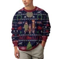 Hooktab Kevin's Trouble Home Alone Ugly Christmas Sweater