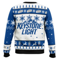 Hooktab Keystone Light Brews Ugly Christmas Sweater