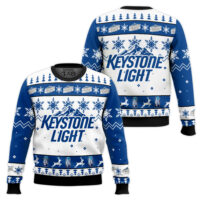 Hooktab Keystone Light Brews Ugly Christmas Sweater