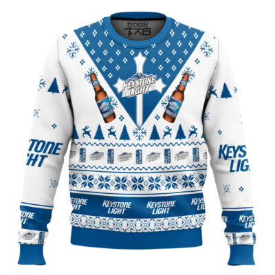 Keystone Light Makes Me High Ugly Christmas Sweater