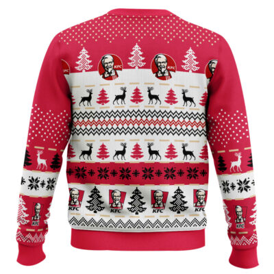 Hooktab KFC Fast Food Ugly Christmas Sweater