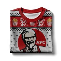 Hooktab KFC Kentucky Fried Chicken Ugly Christmas Sweater