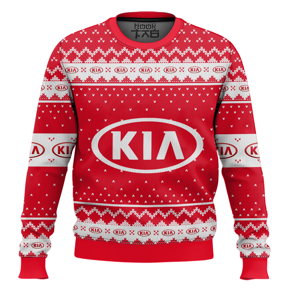 Hooktab Kia Ugly Christmas Sweater Hooktab Kia Ugly Christmas Sweater