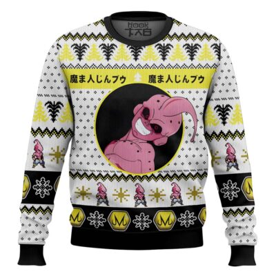 Kid Buu Dragon Ball Z Ugly Christmas Sweater