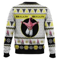 Hooktab Kid Buu Dragon Ball Z Ugly Christmas Sweater