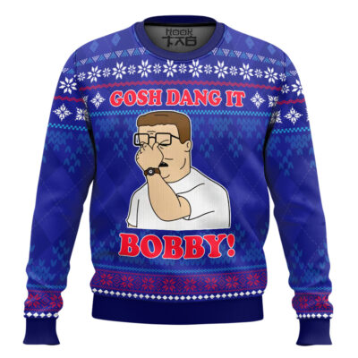 King Of The Hill Gosh Dang It Bobby Ugly Christmas Sweater