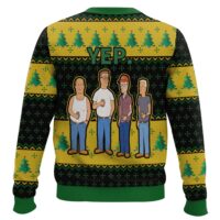 Hooktab King Of The Hill Yep Ugly Christmas Sweater