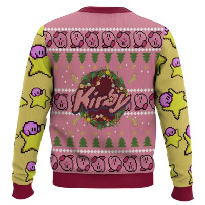 Hooktab Kirby’s Dream Land Ugly Christmas Sweater