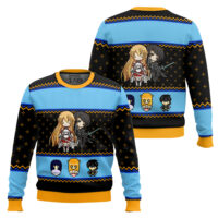 Hooktab Kirito Asuna Sword Art Online Ugly Christmas Sweater