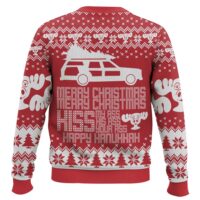 Hooktab Kiss Ass National Lampoon's Vacation Ugly Christmas Sweater