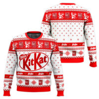 Hooktab Kit Kat Ugly Christmas Sweater