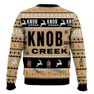 Hooktab Knob Creek Ugly Christmas Sweater