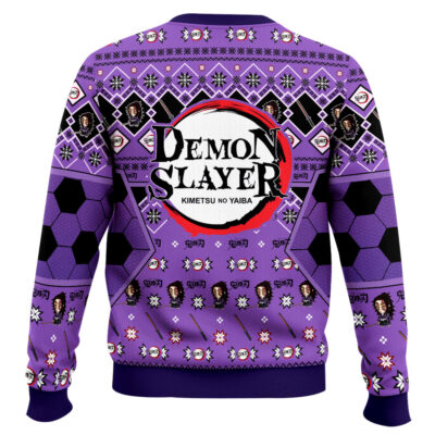 Hooktab Kokushibo Ugly Christmas Sweater