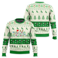 Hooktab Kool cigarettes Ugly Christmas Sweater