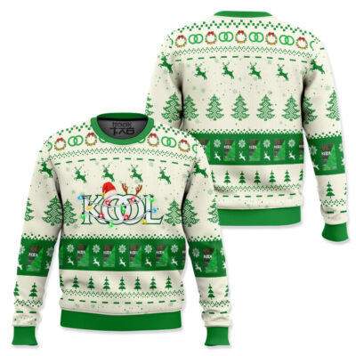 Hooktab Kool cigarettes Ugly Christmas Sweater