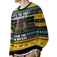Hooktab Kopparberg Swedish Cider Ugly Christmas Sweater