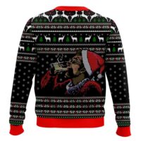 Hooktab Kramer Here’s To Feeling Merry All The Time Seinfeld Ugly Christmas Sweater