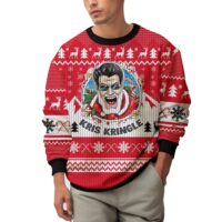 Hooktab Kris Kringle Miracle On 34th Street Ugly Christmas Sweater