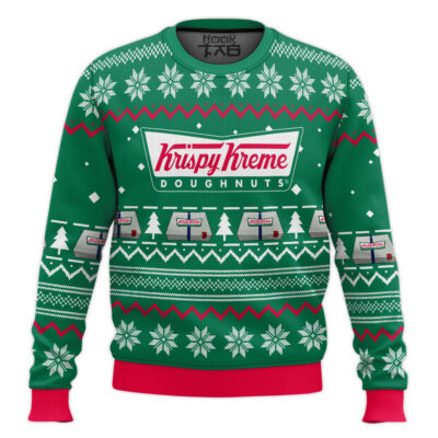 Krispy Kreme Ugly Christmas Sweater