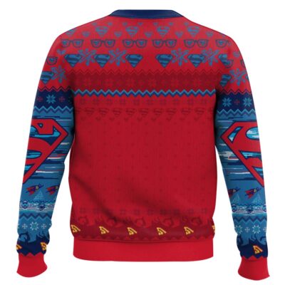 Hooktab Kryptonian Kringle Ugly Christmas Sweater
