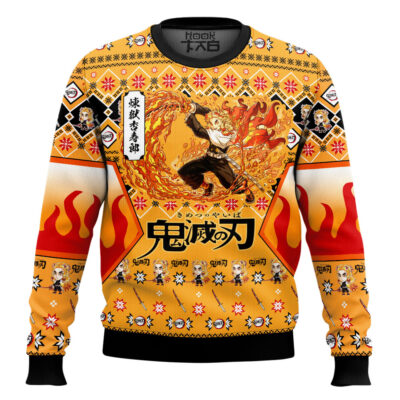 Kyojuro Rengoku Ugly Christmas Sweater