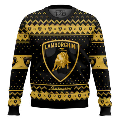 Lamborghini Ugly Christmas Sweater