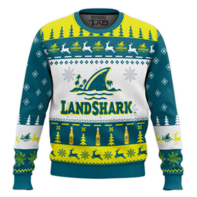 Landshark Beer Ugly Christmas Sweater