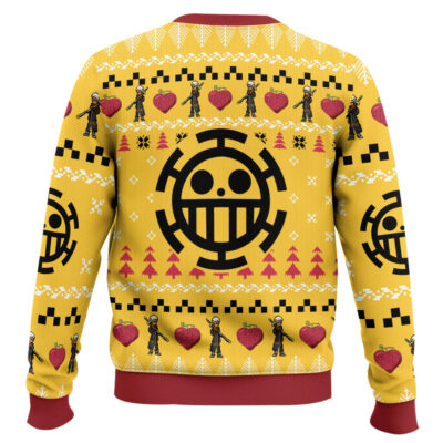 Hooktab Law One Piece Ugly Christmas Sweater