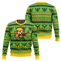 Hooktab Legend Of Zelda Elf Link Ugly Christmas Sweater