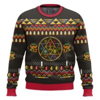 Hooktab Legend Of Zelda Rupee Ugly Christmas Sweater
