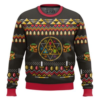 Legend Of Zelda Rupee Ugly Christmas Sweater