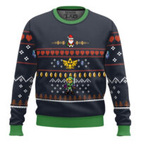 Hooktab Legend Of Zelda Santa Link Ugly Christmas Sweater
