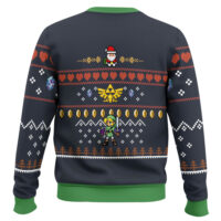 Hooktab Legend Of Zelda Santa Link Ugly Christmas Sweater