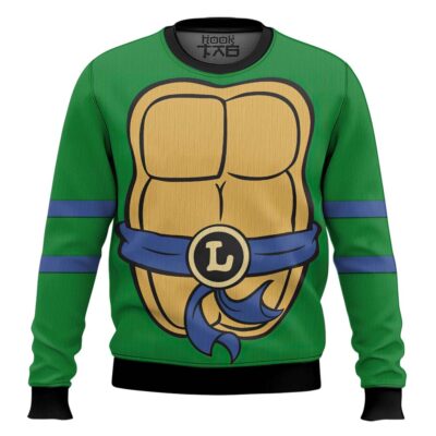 Leo Outfit Teenage Mutant Ninja Turtles Ugly Christmas Sweater