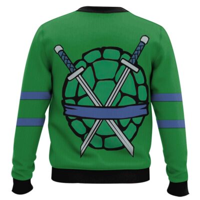 Hooktab Leo Outfit Teenage Mutant Ninja Turtles Ugly Christmas Sweater