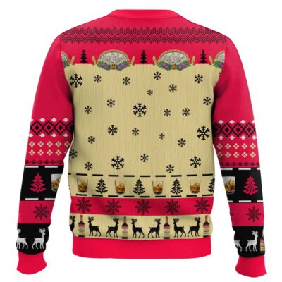 Hooktab Leroux Blackberry Brandy Ugly Christmas Sweater
