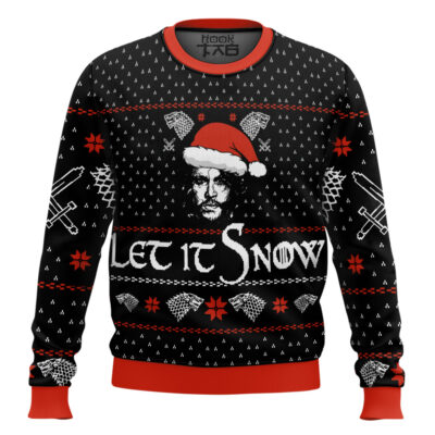 Let It Snow Game Of Thrones Ugly Christmas Sweater