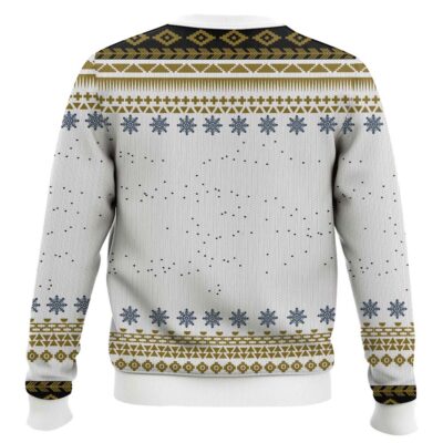 Hooktab Let’s Eat Trash & Get Hit By A Car Opossum Ugly Christmas Sweater