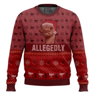 Letterkenny Allegedly Meme Ugly Christmas Sweater